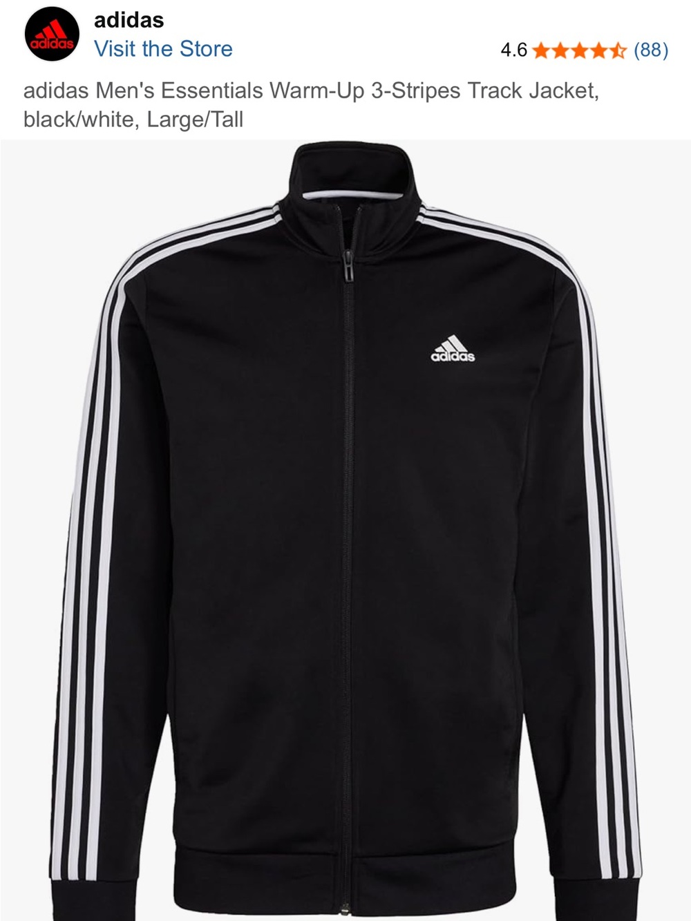 adidas track jacket